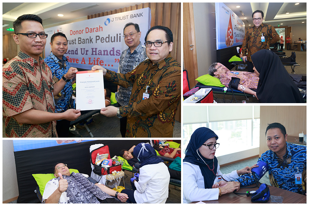 J Trust Peduli and Indonesia Red Cross Blood Drive