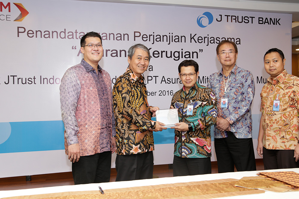 J Trust Bank Agreement with MPM