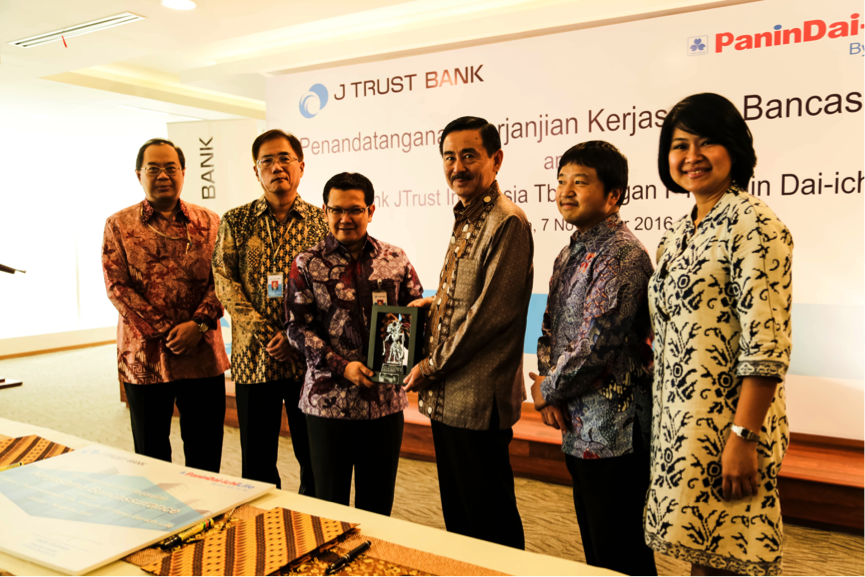 J Trust Bank Agreement with Panin Dai-ichi Life