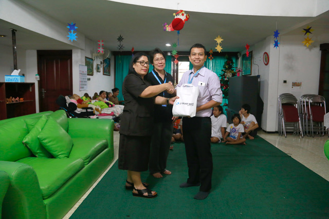 J Trust Bank Donation for Special Needs Children