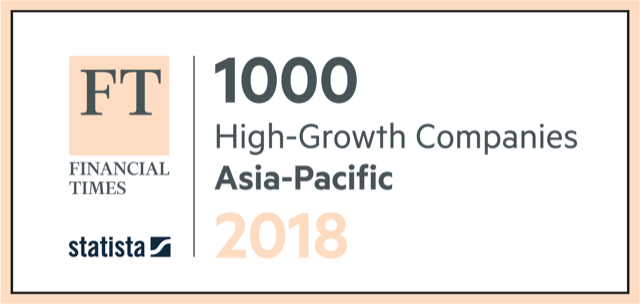 J Trust Co., Ltd. listed on FT 1000: High-Growth Companies Asia-Pacific