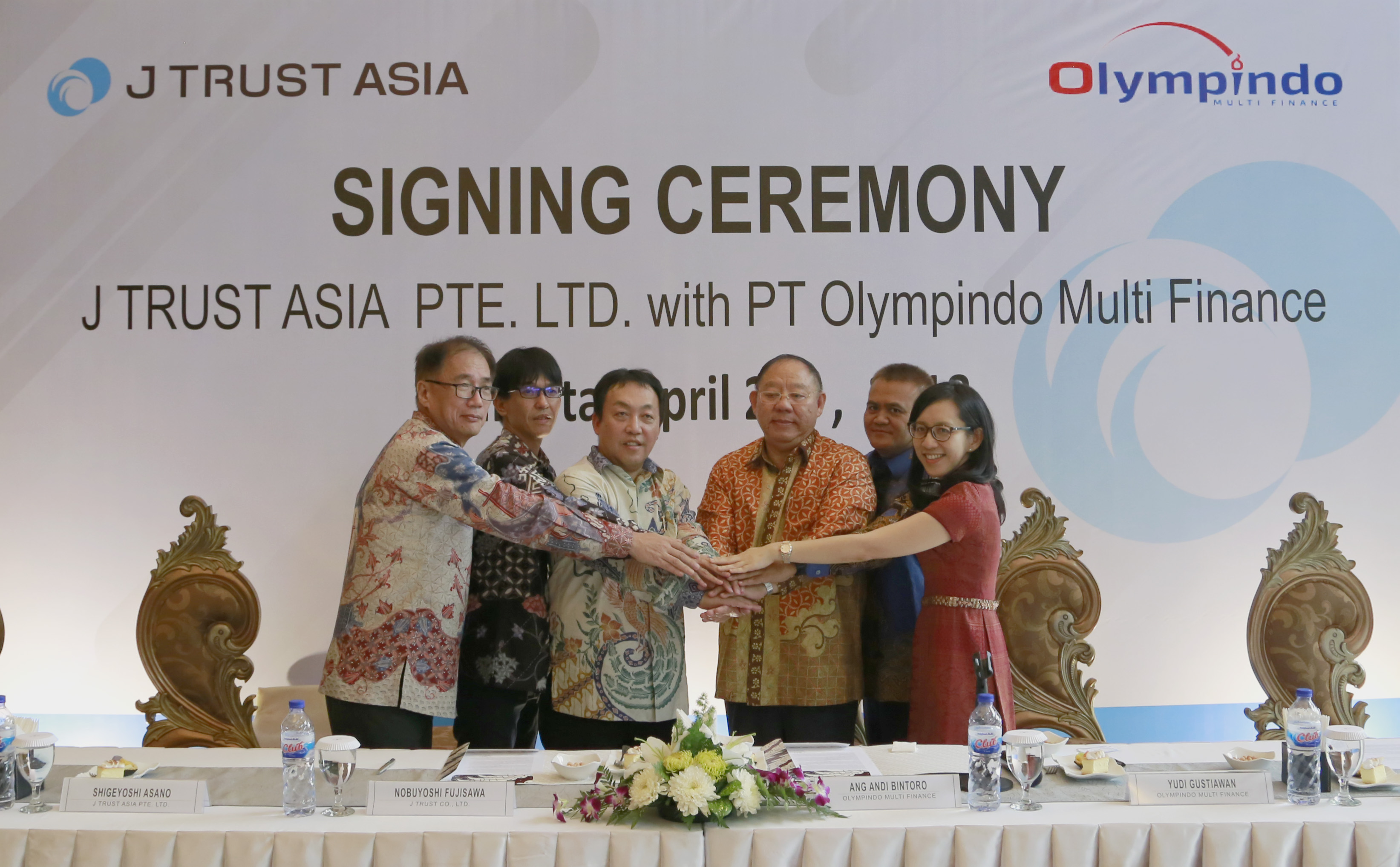 J TRUST ASIA Akuisisi Olympindo Multi Finance