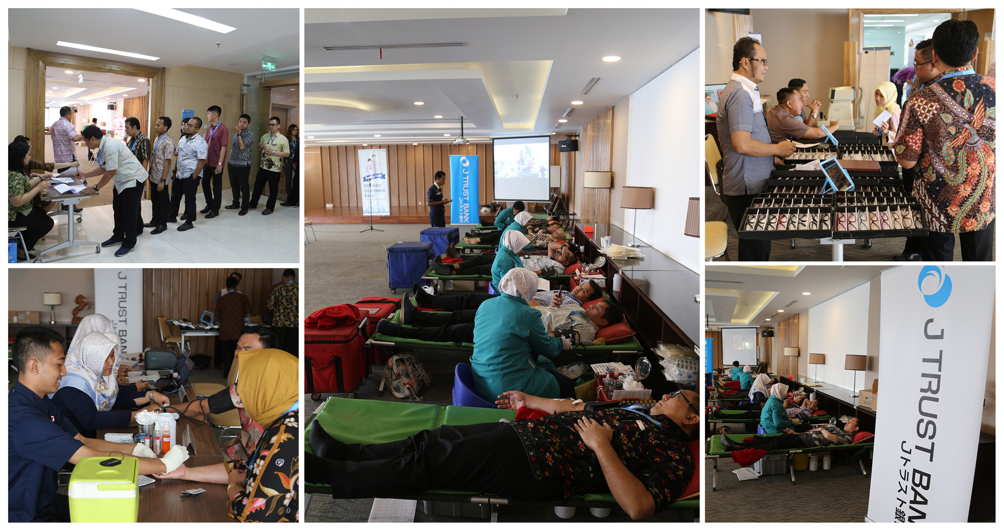 J Trust Bank Blood Donation Event