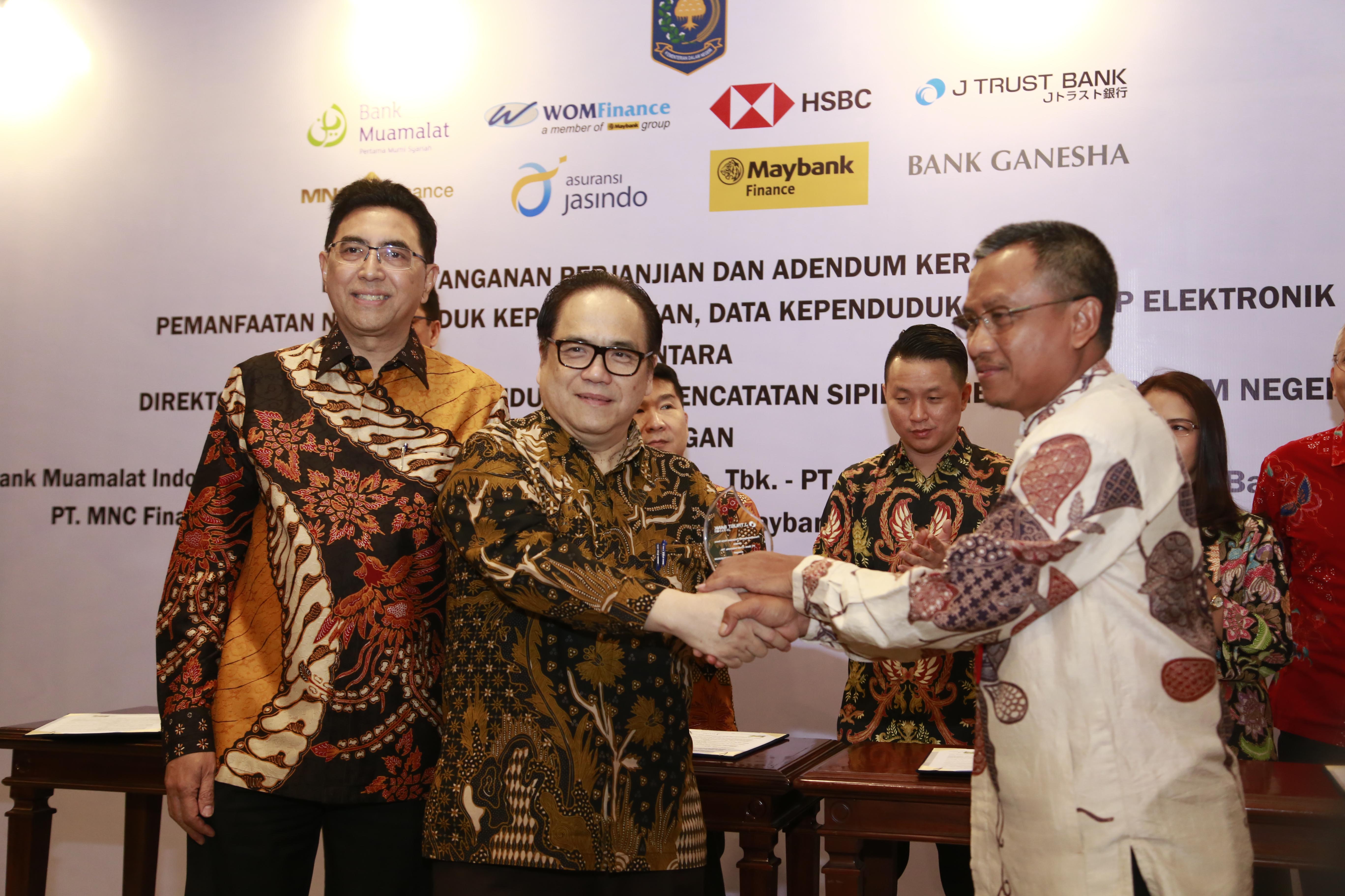 J Trust Bank-Ditjen Dukcapil Partnership in Utilizing Population Data