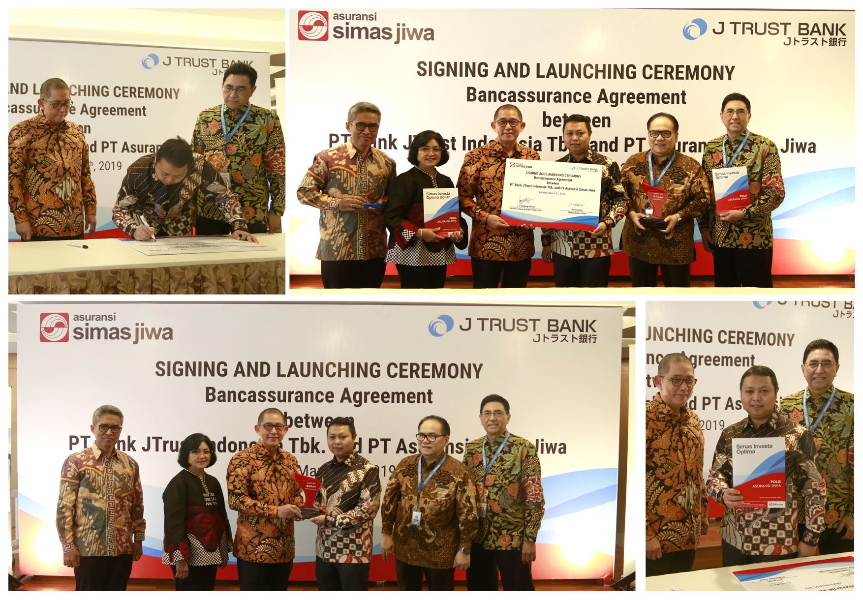 Kerja Sama Bancassurance J Trust Bank-Asuransi Simas Jiwa