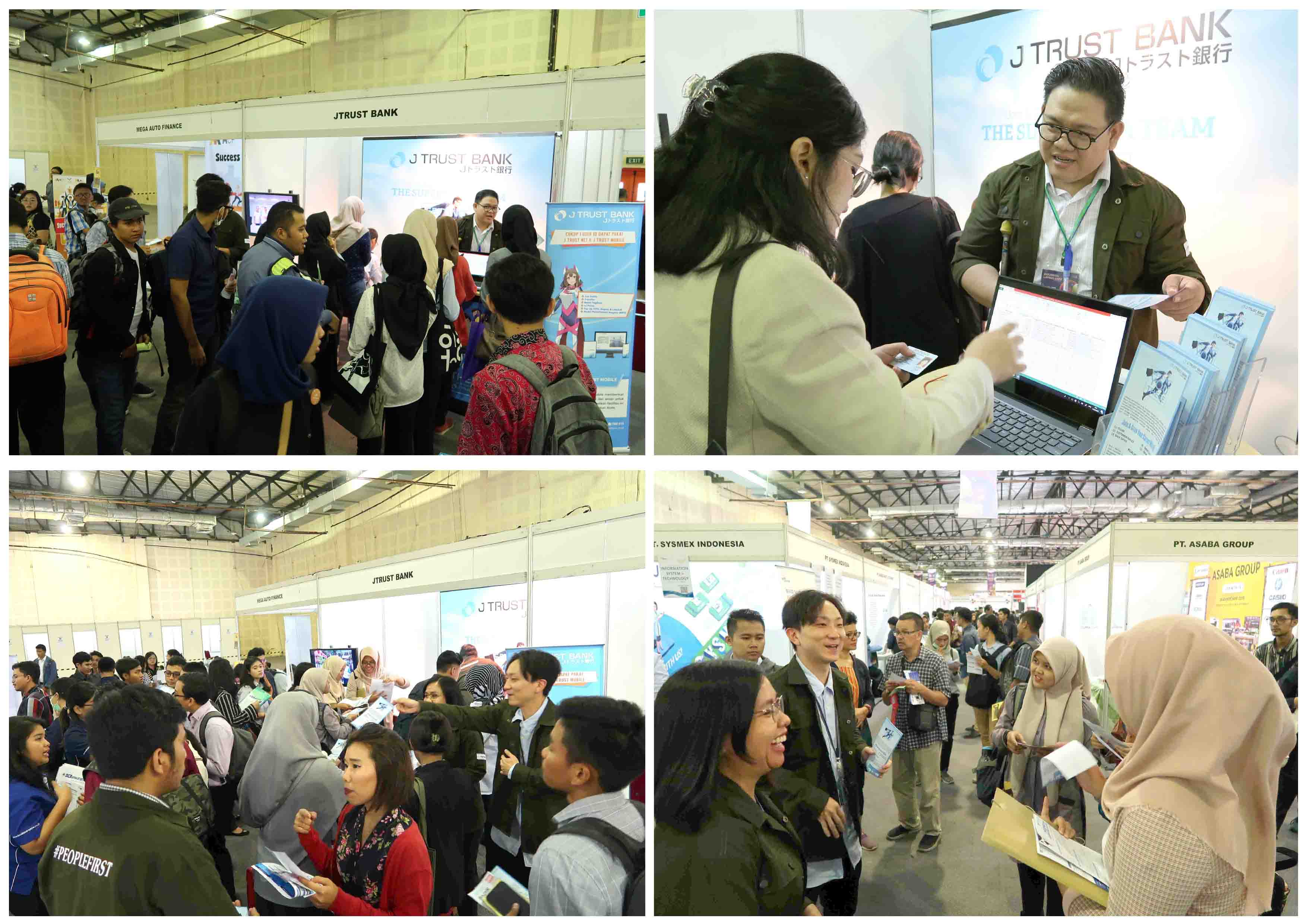 J Trust Bank Participated in Indonesia Career Expo