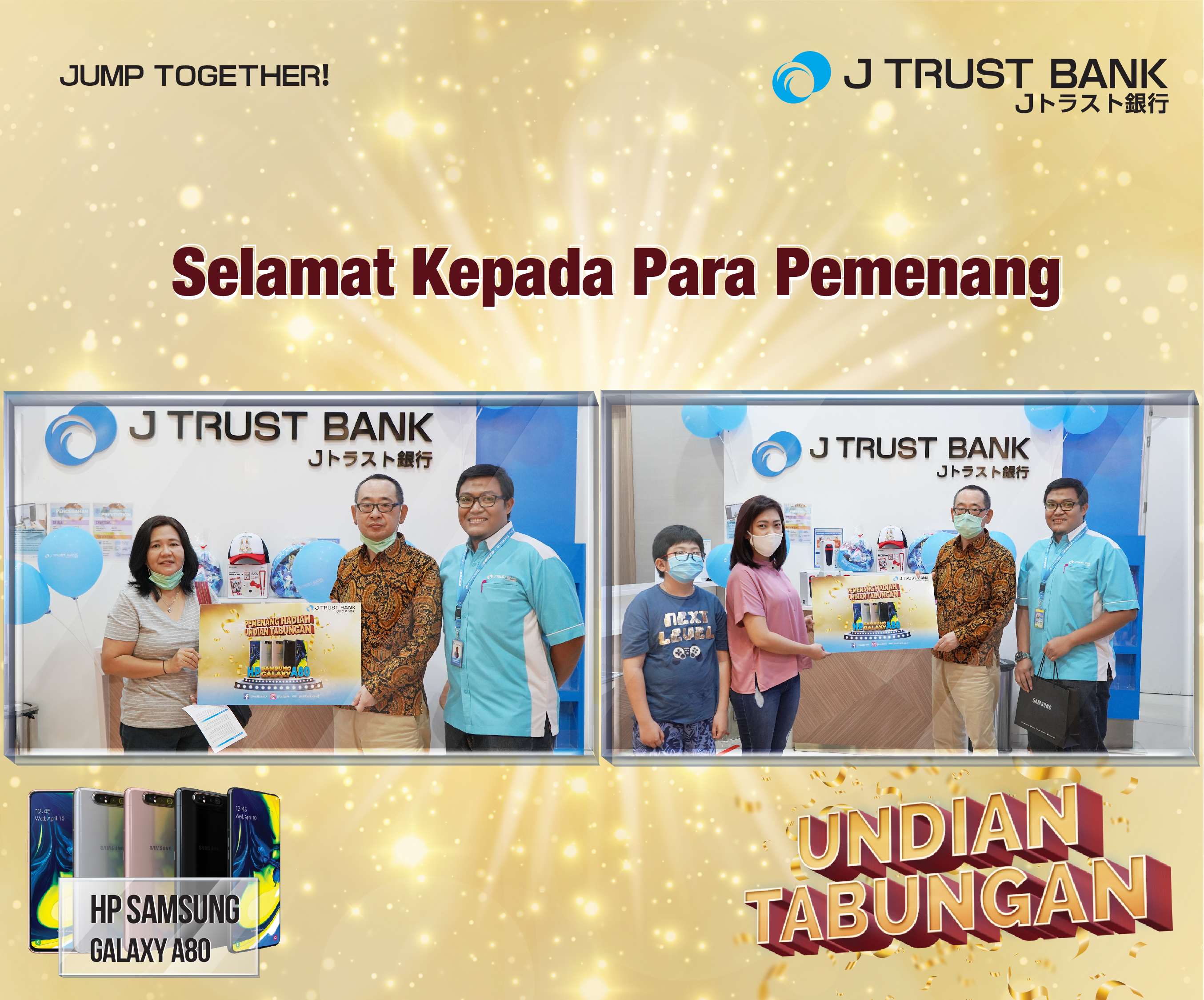 Awarding of J Trust Bank Prize Lottery Winners