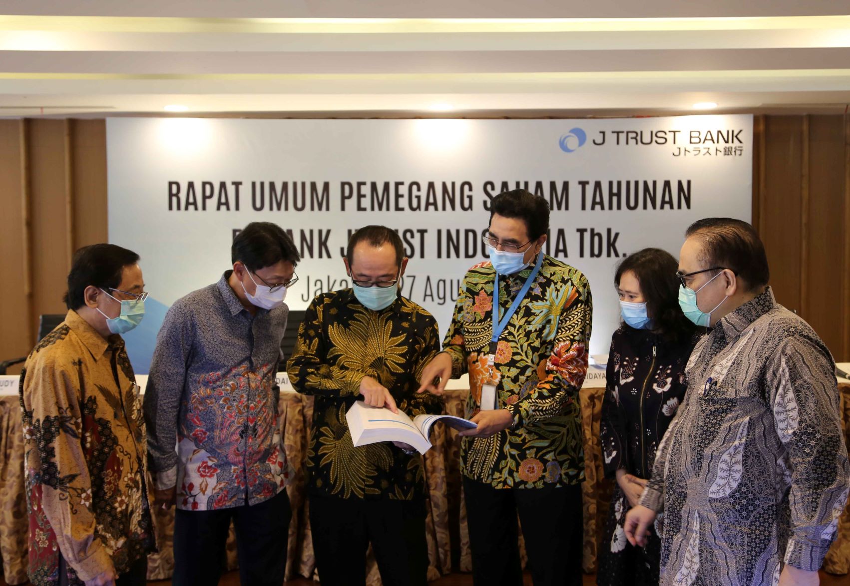 J Trust Bank Rapat Umum Pemegang Saham Tahunan Agustus 2020 