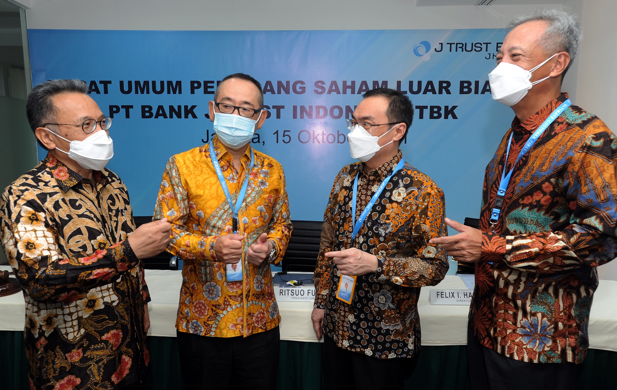 J Trust Bank Holds Extraordinary General Meeting of Shareholders