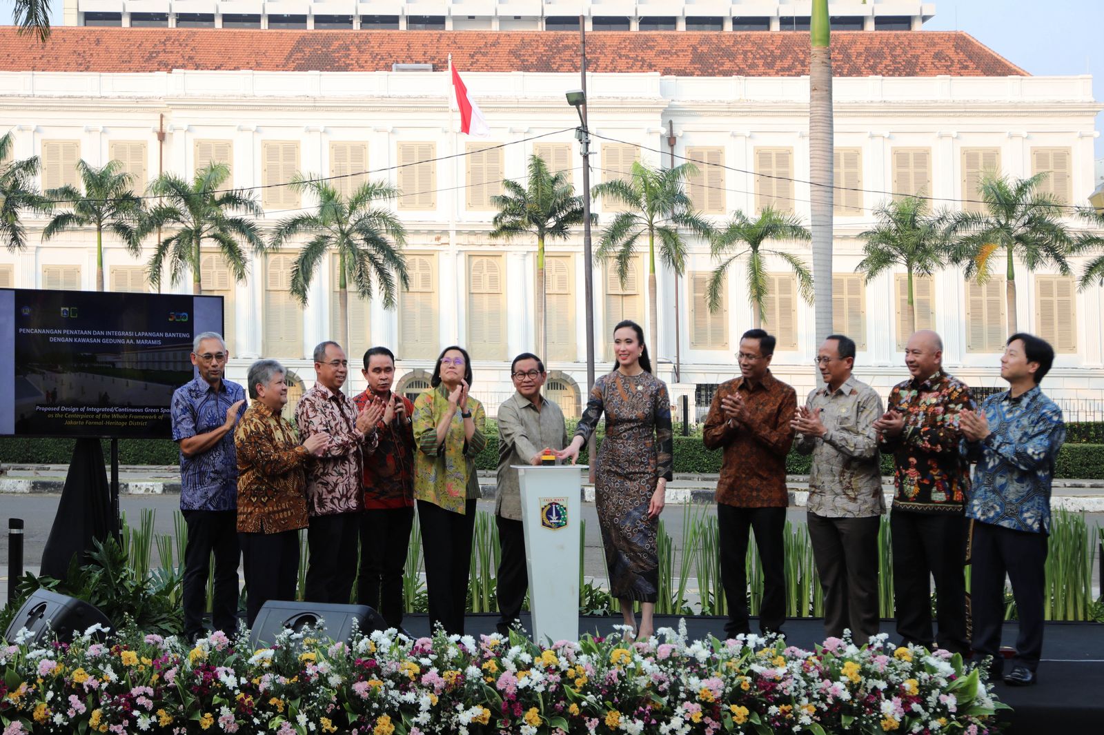 J Trust Bank Dukung Penataan Kawasan Bersejarah Jakarta, Integrasi Lapangan Banteng dan Gedung A. A. Maramis