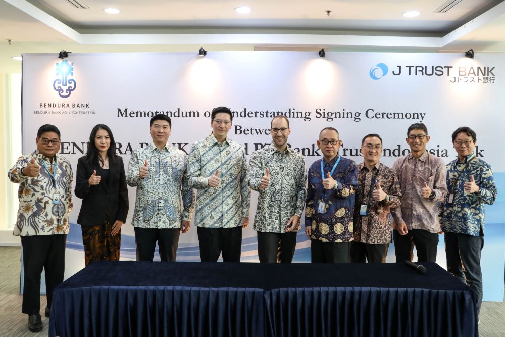 J Trust Bank Signed a Memorandum of Understanding with BENDURA BANK AG for Business Network Expansion