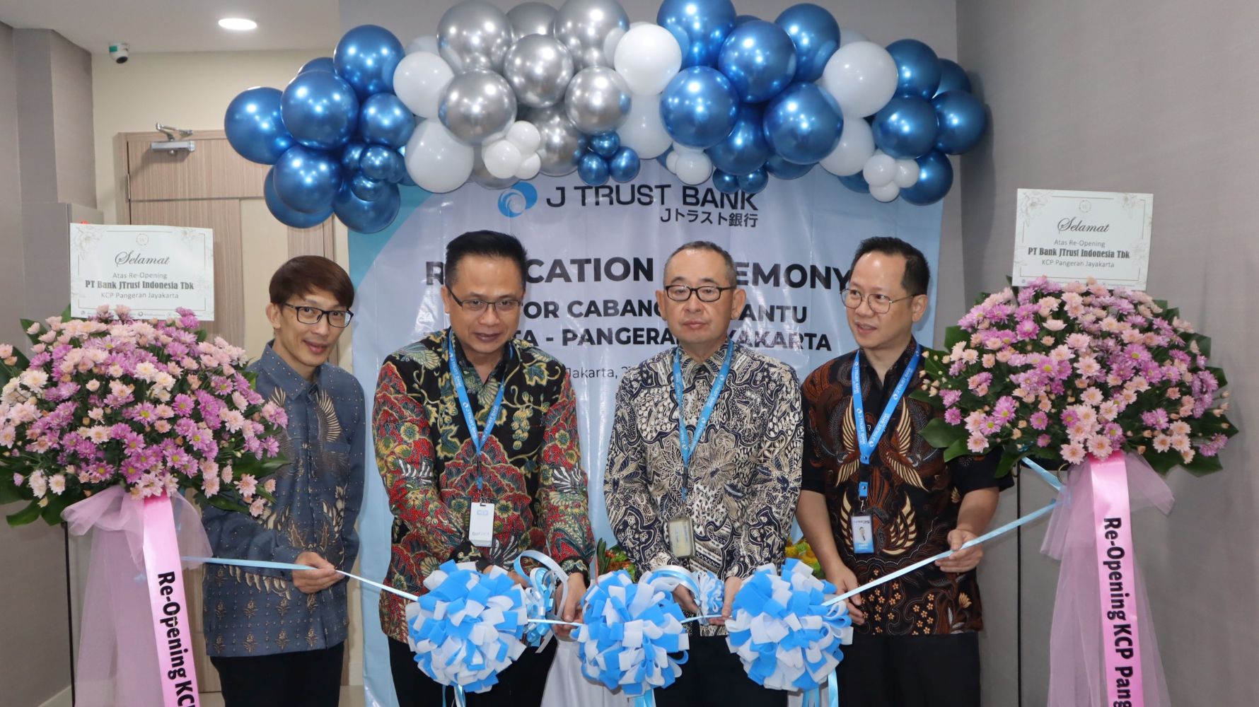 J Trust Bank Adakan Acara Pembukaan (Relokasi) Kantor Cabang Pembantu Pangeran Jayakarta (Dahulu KCP Mangga Dua)