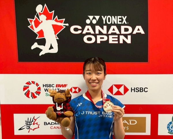ACT SAIKYO Women’s Singles Player Manami Suizu Wins Canada Open 2025