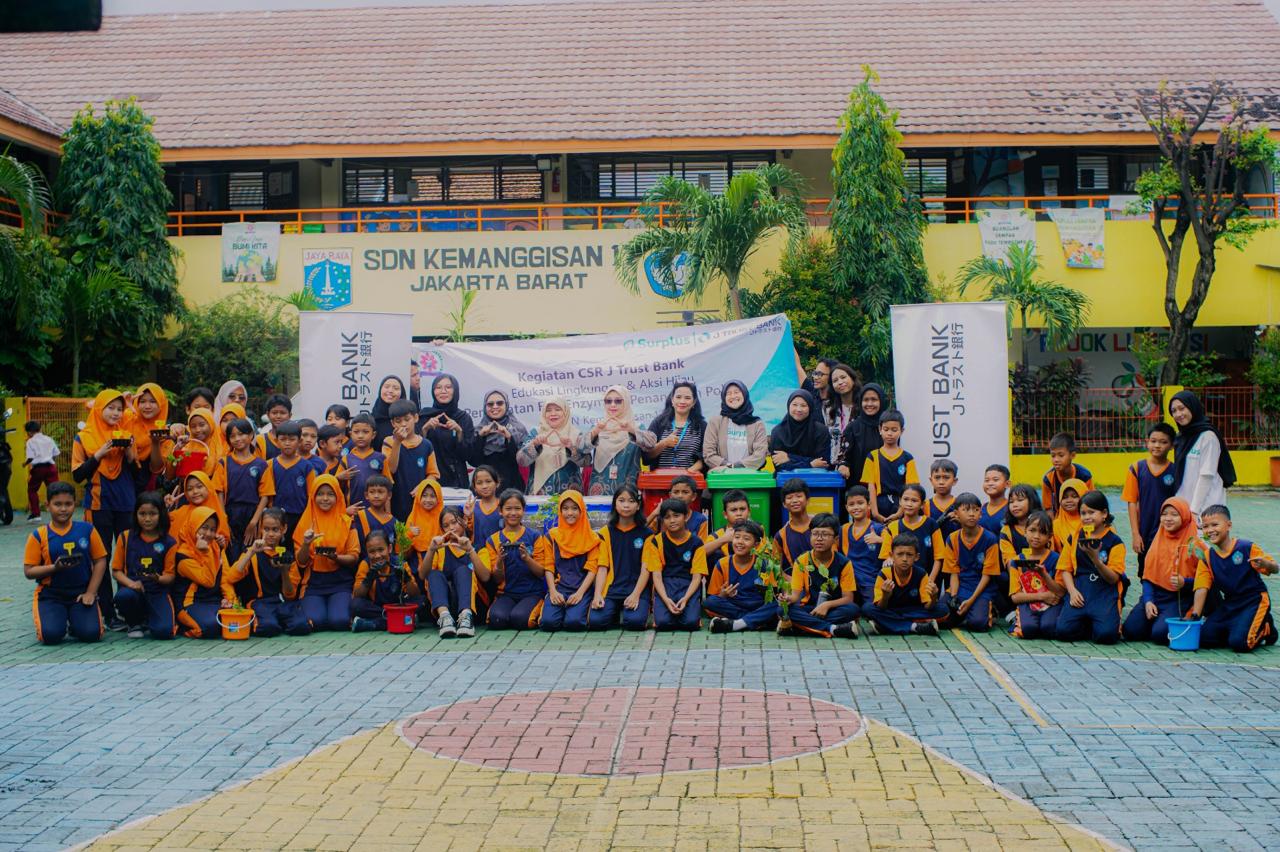 J Trust Bank Dorong Edukasi Pengelolaan Sampah dan Pencegahan Food Waste Sejak Dini