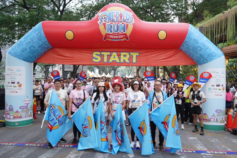 J Trust Bank Dukung Semangat Petualangan dan Gaya Hidup Aktif di ONE PIECE Run Indonesia