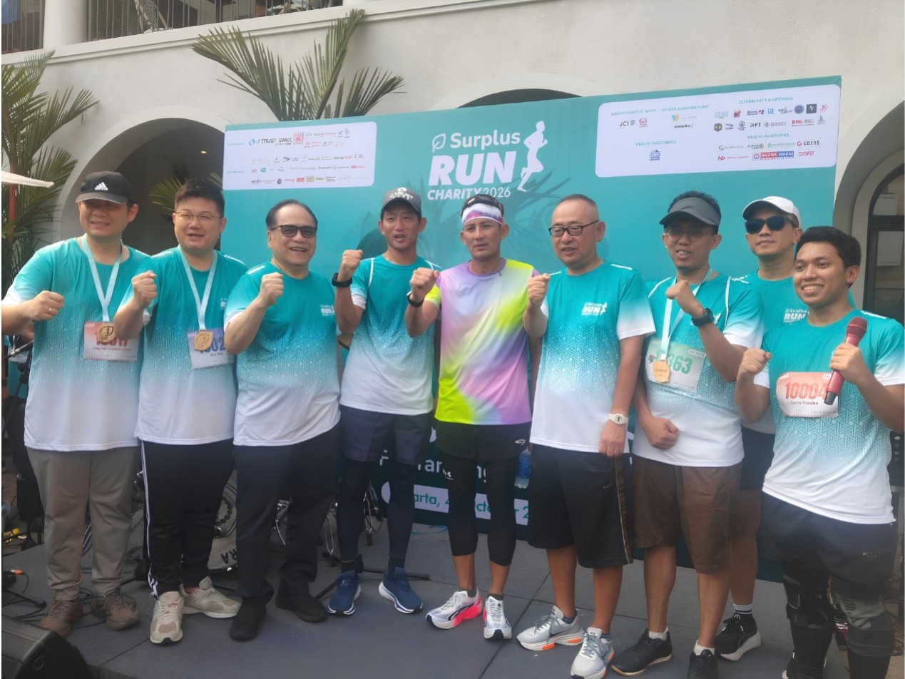 J Trust Bank Bersama Surplus Run for Charity 2026 untuk Anak-Anak Aceh Tamiang&rdquo;
