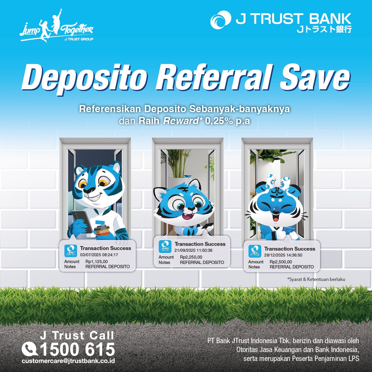 Deposito Referral Save