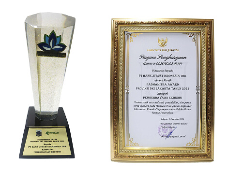 Padmamitra Award of DKI Jakarta Province 2024 in the Economic Empowerment Category
