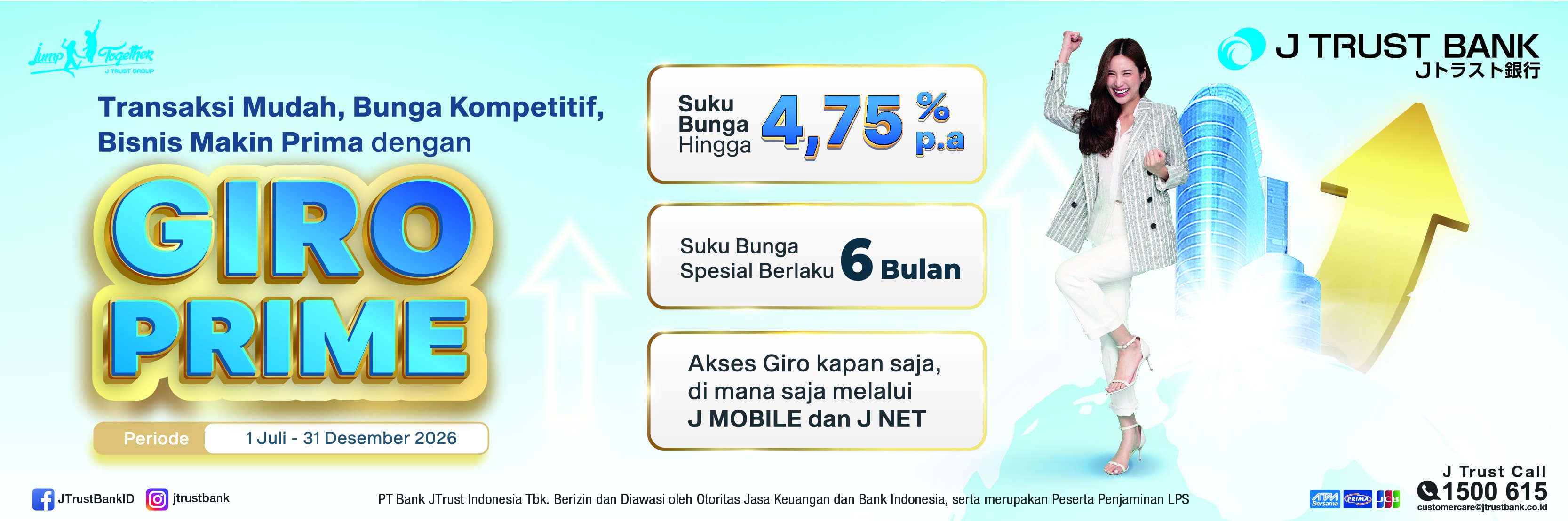 Program Giro Prime Jtrust Bank