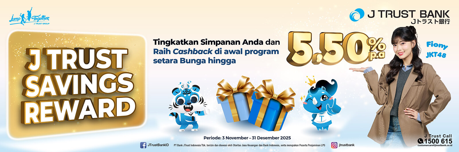 Program J trust Bank Saving Reward