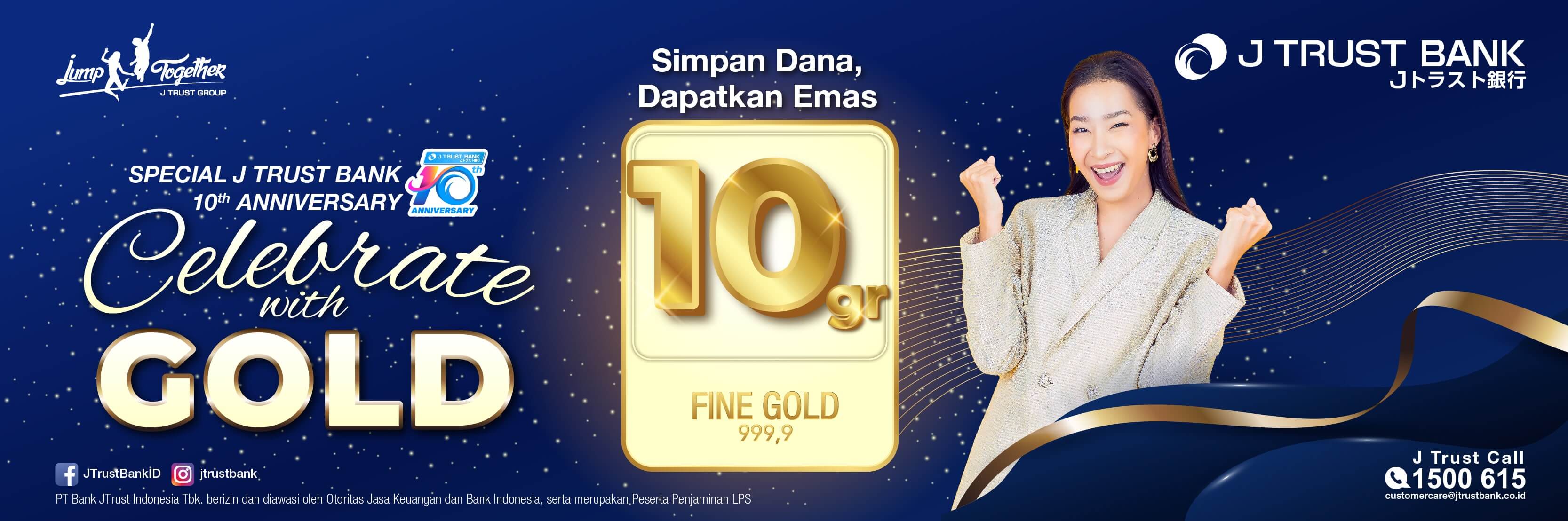 Celebrate with Gold