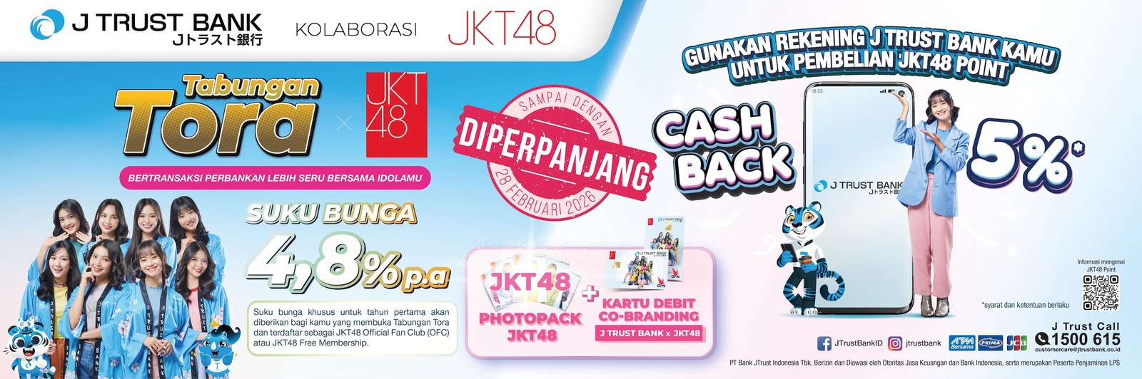 Program Tora x JKT48 Official Fans Club & Free Membership
