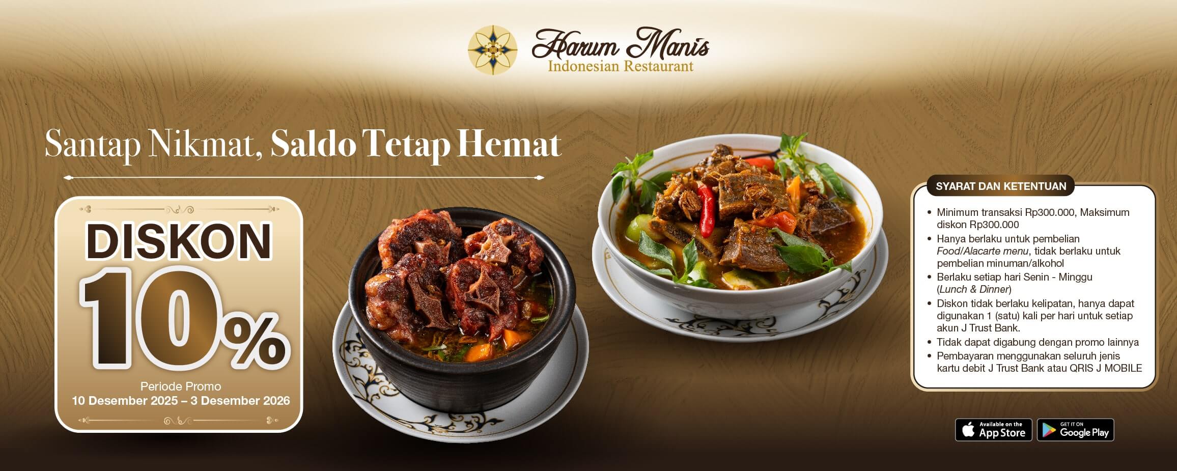 Promo Merchant Harum Manis