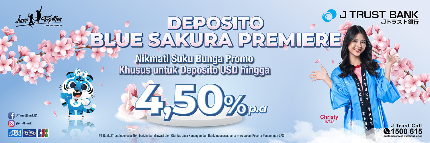 Deposito Blue Sakura Premium
