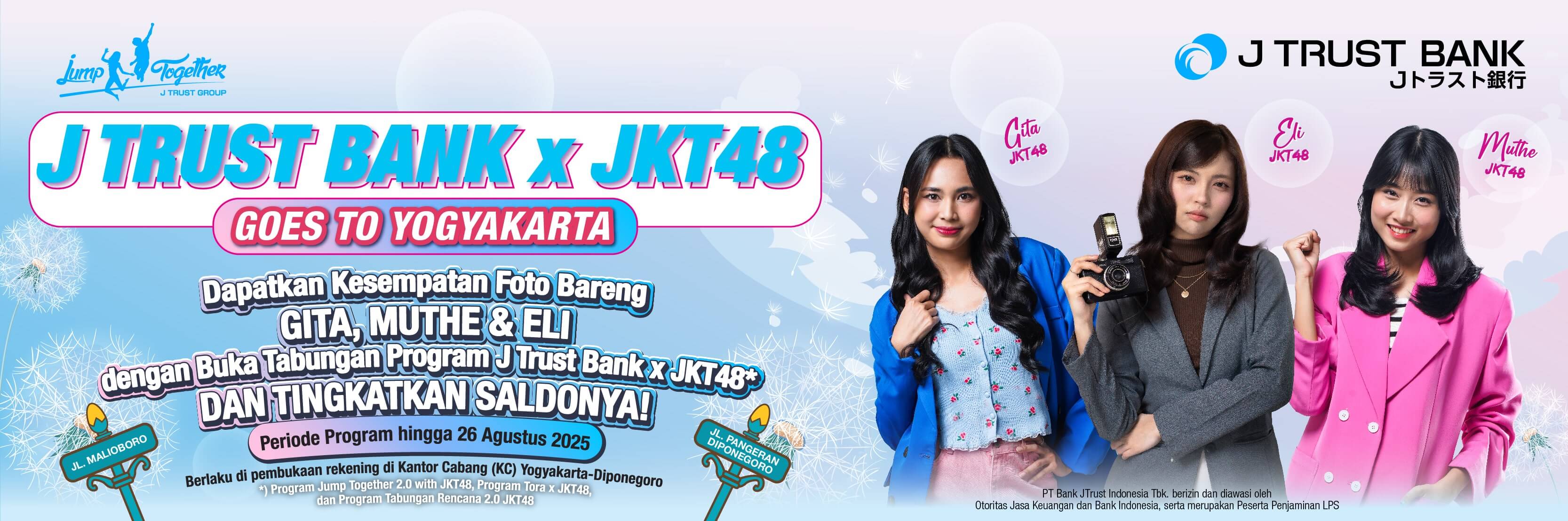 JTrust Bank * JKT48 Goes To Yogyakarta