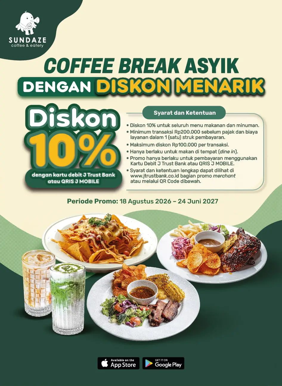 promo Sundaze Coffee and Eatery