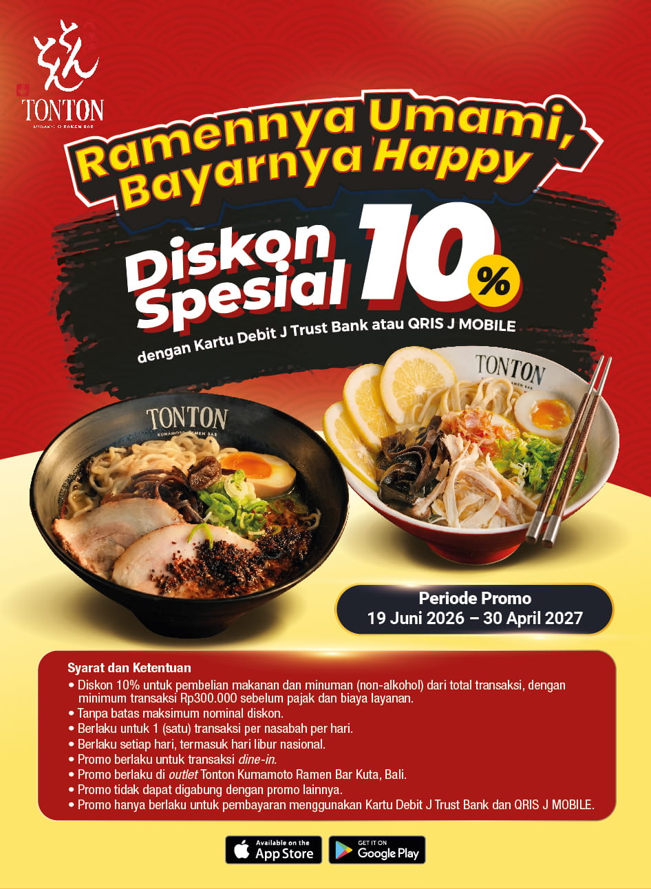 promo Tonton Kumamoto Ramen Bar