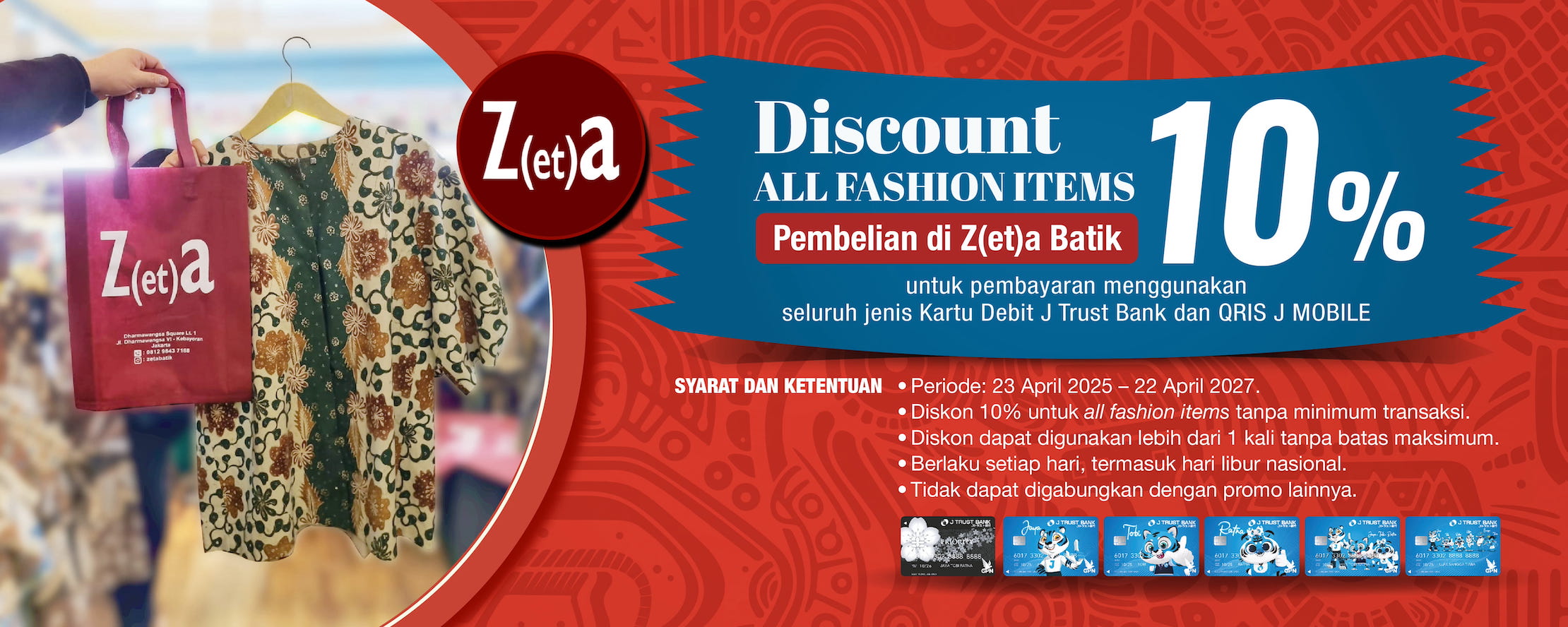 Promo Merchant Zeta | J Trust Bank